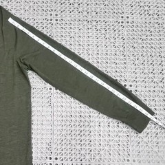 Mossimo Henley Shirt Mens XL Green Long Sleeve Athletic Fit Utility Minimalist