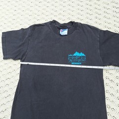 Vtg Access Fund Rock Climbing Nature Preservation Graphic T Shirt Black – Small