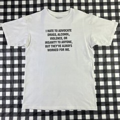 Pleasures Now Version 7.0 God Advocate Art 2017 Made In USA T Shirt M