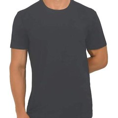Premium T-Shirts for Men Rayon Made from Bamboo Crewneck Undershirt Tees Moistur