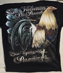 ROOSTER COCK FIGHT MEXICO MEXICAN FARM ANIMAL CHICKEN BIRD T-SHIRT SHIRT