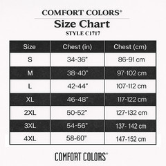 Sacred Lockheart Tee – Comfort Colors C1717 – Adult Heavyweight Short Sleeve