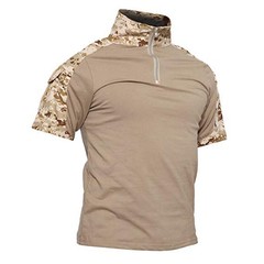 Atheletic Men’s Short Sleeve Firm Active T-Shirt Outdoor Training Camping Shirts
