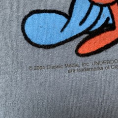 Vintage Underdog Cartoon T Shirt Size 2XL Y2K 2000s Animated Series Short Sleeve