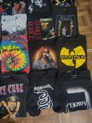 Bundle of 20 Band Tees Various Sizes Wholesale Reseller