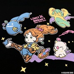Square Enix Final Fantasy XIV T-shirt Pictomancer Black Unisex Japan Size: M