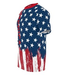 USA T Shirt America Flag AOP All Over Print