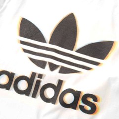 Adidas Originals Chrome Trefoil Tee Men’s Cult Photography Jersey White Black