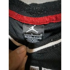 Air Jordan Black Basketball Jersey AIR #23 Sewn Boys Large Sleeveless