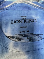 Disney The Lion King Simba Future King Tie-Dye T-Shirt Size Large