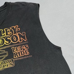 Harley Davidson 09′ Sleeveless Louisiana Work Sucks-Lets Ride Men’s XL Blk -5743