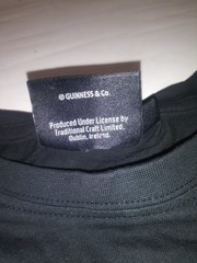Guinness Black Toucan Graphic T-Shirt Lovely Day For A Guinness Relaxed Men’s M