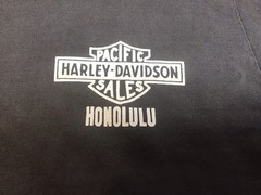 Vintage 90s Harley Davidson T-Shirt Pacific Honolulu Eagle Soars Med.