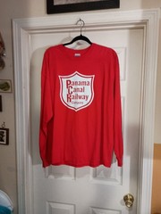 Gildan Mens Red Long Sleeve Logo Pullover XL