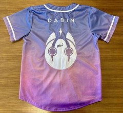 Signed Dabin Wild Youth 1.0 Purple Gradient Baseball Jersey Small Autographed S