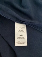 ATHLETIC WORKS DRIWORKS NAVY BLUE TRI BLEND MUSCLE Tank Sz S*