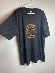 Vintage Golden Triangle XXL Men’s Black T Shirt Streetwear