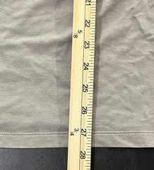 VRST Mens Pocket Tee Wash Four Way Stretch Gray size Small