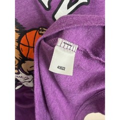 HOMAGE Sacramento Kings Slamson The Lion T-Shirt M Royal Purple Tri-Blend