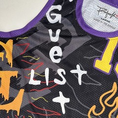 RUFNEK:21 Guest List Basketball Jersey #13 Street Art Original Rufnek Free Ship!