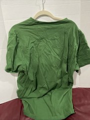 John Deere Logo Tee T-Shirt JD Green Cotton Men’s Large XL