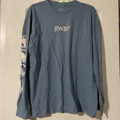 RWBY Rooster Teeth White Fang Long Sleev T Shirt Size M