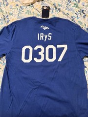 2025 LA Dodgers x Hololive Irys Large T-Shirt