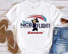 Disney Mickey & Friend Soarin Around The World Unisex Adult Kid Shirt 332173