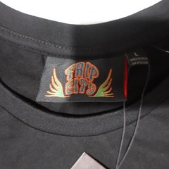 NWT Trip City Sativa Mens Size L AOP Graphic Print New Black Colorful California