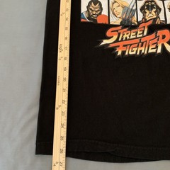 Street Fighter Shirt Mens Small Black Character Select Graphic Tee Capcom Game