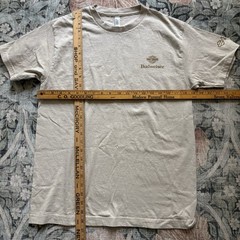 Budweiser Harley-Davidson 120 Year T-Shirt Medium Beige Beer Bikes