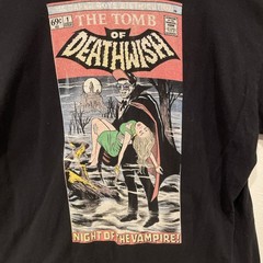 Deathwish Skateboards | vampire xl | Horror Graphic shirt rare