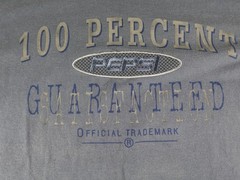 Vintage Pepsi Shirt Mens XL Blue 100 Percent Guaranteed Soda Graphic 90s USA