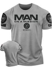 Men Gym T-Shirt Workout Fitness Training Tee Breathable Muscle Shirt Running