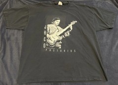 Vintage 2000s Jaco Pastorius Shirt Tee XXXL Gear Inc Jazz Bass Y2K Miles Davis