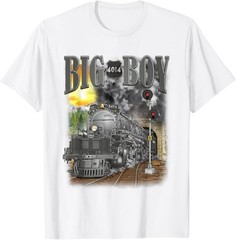 Big Boy 4014 Vintage Steam Locomotive Railroad Train Engine T-Shirt