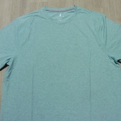 JOHNNIE-O Mens L LARGE THE COURSE T SHIRT PERFORMANCE GOLF TEE TROPICAL GREEN