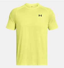 Under Armour Tech 2.0 Tiger T-Shirt UA Lime Yellow Loose Fit Size L 1377843-743