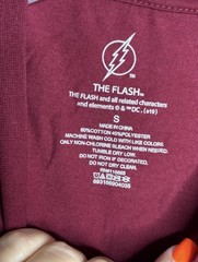The Flash Graphic Long Sleeve Men’s T-Shirt Size S NEW Hero Comics DC