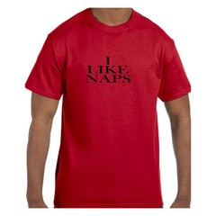 Funny Humor Tshirt I LIKE NAPS Short or Long Sleeve