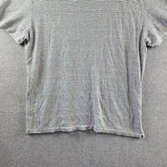 The Men’s Store at Bloomingdale’s Striped Linen Tee XL Dark Slate Pullover S/S