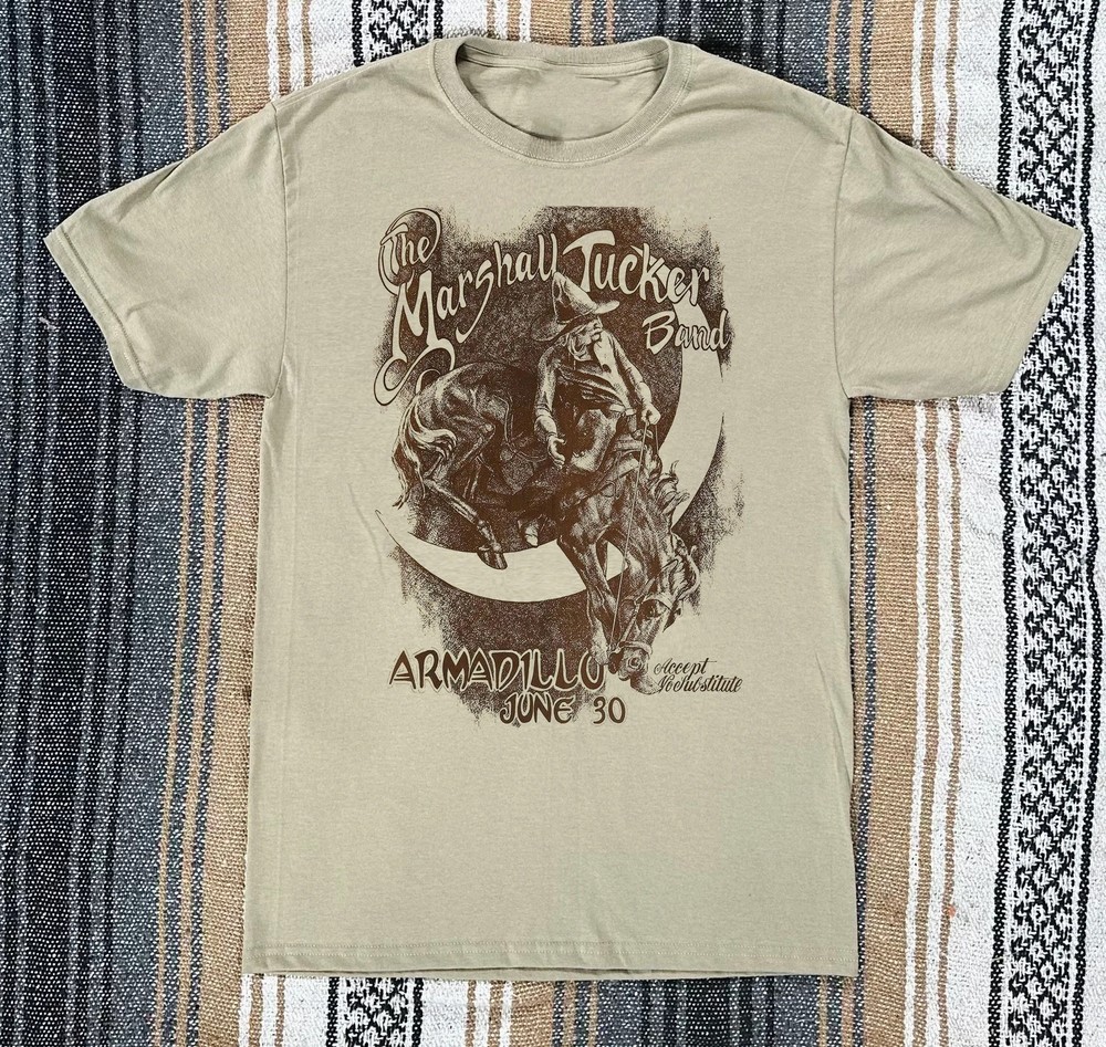 The Marshall Tucker Band Poster Concert Sand Tee Unisex Full Size S-5XL