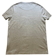 Hollister Shirt Mens Medium Retro Spell Out Preppy Academia Gray Streetwear