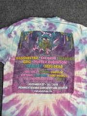 2019 Hijinx Music Festival tie-dye Graphic Tee