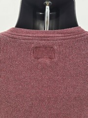 Foundry Supply Co Henley Shirt Adult 2XLT TALL Red Thermal Outdoor Men !