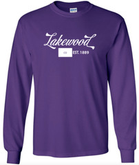Lakewood Colorado State T-Shirt Long Sleeve Graphic Tees Unisex Apparel Design