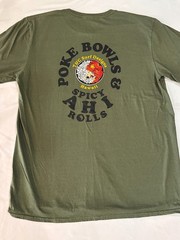 Size M Town and Country Surf Designs T&C Hawaii Poke Bowls Tee
