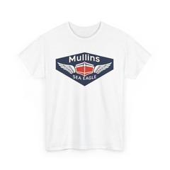Mullins Sea Eagle Vintage Boats Logo Nautical Antique Boating Graphic T-Shirt