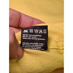 Vtg March of Dimes WalkAmerica T-Shirt Yellow XL Fruit of the Loom Single Stitch