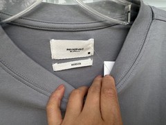 Reserved Supply Men’s Oversize Fit T-Shirt Gray Size M Crew Neck NWT